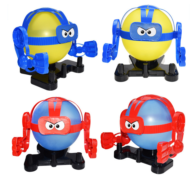 Gorąca sprzedaż Robo kombat-balon Puncher stolik dziecięcy gra boks Ballon bitwa Robot chłopiec dziewczyna interaktywna walka dekompresja zabawka