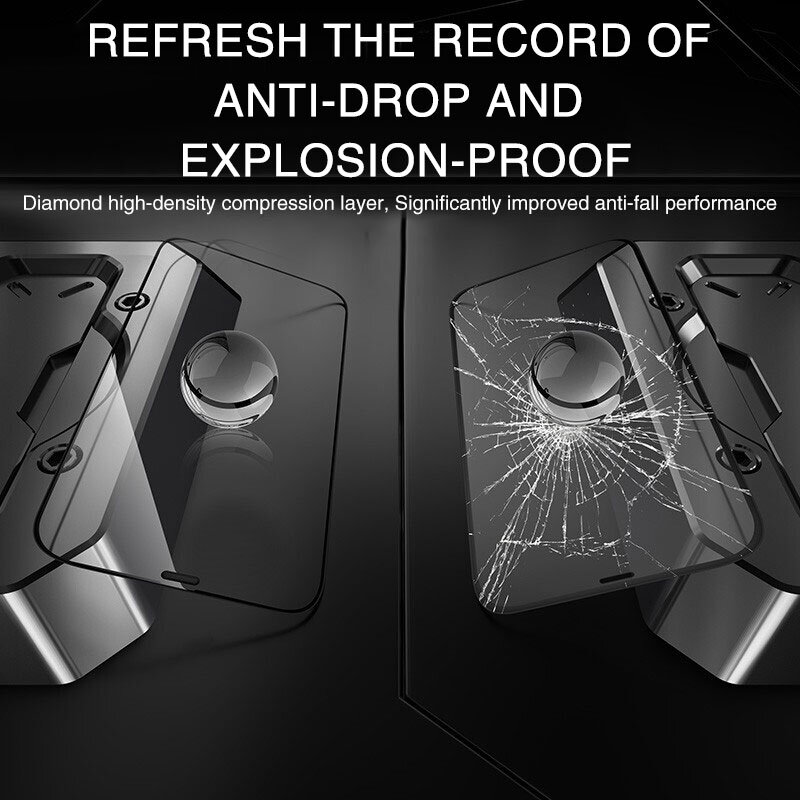 30D สำหรับ IPhone 12 11 Pro Max XR X XS Max ป้องกันกระจกนิรภัยสำหรับ IPhone 7 8 6 S PLUS ฟิล์ม