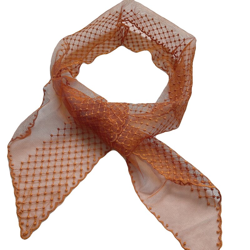 女性用蝶ネクタイ付きシルクスカーフ,無地,新しい春と秋のコレクション