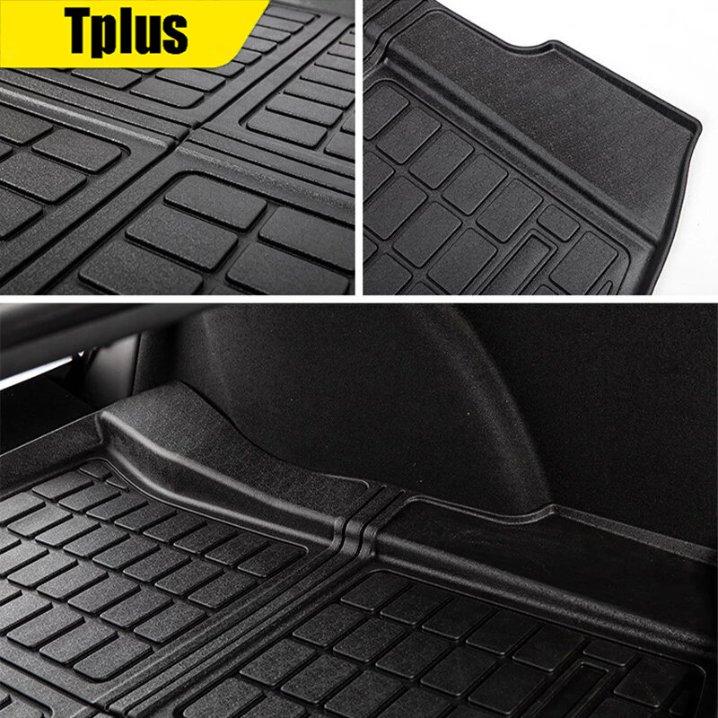 Модель 3 коврик для багажника автомобиля под заказ для Tesla Model 3 2021 водонепроницаемый пыленепроницаемый защитный коврик аксессуары для хране...