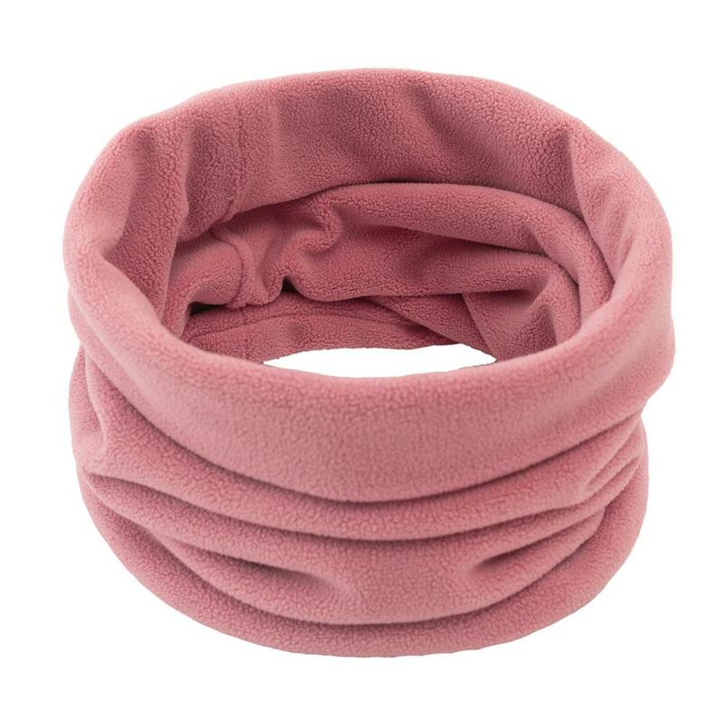 New Plus Velvet Scarf for Women Men Knitted Ring Scarves Collar Warm Thick Elastic Knit Mufflers Boys Girls Cotton Collar Scarf