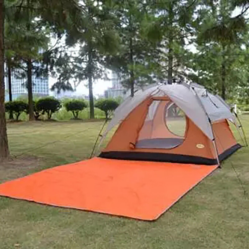 Waterproof Tent Mat Camping Tarp Thicken Picnic Mat Outdoor Beach Blanket Multifunctional Sun Canopy Ground Sheet For Hiking