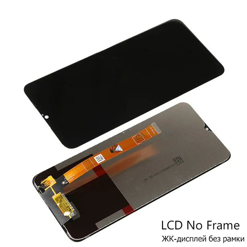 عرض لقطع غيار للشاشة LCD التي تعمل باللمس Realme 6i RMX2040 مع إطار لعرض Realme 6 i 6i لا توجد وحدات بيكسل ميتة