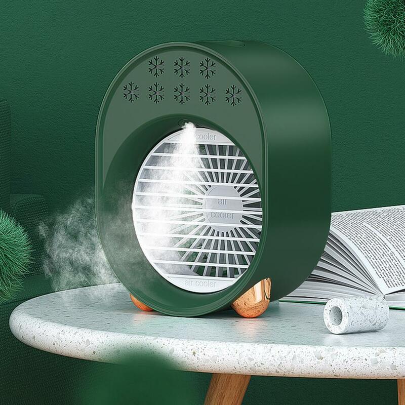 Ventilateur de climatisation multifonctionnel, léger, avec nano-atomisation, ABS, 3 niveaux de vitesse, LED, refroidissement rapide, pour usage quotidien aux états-unis, 280ml