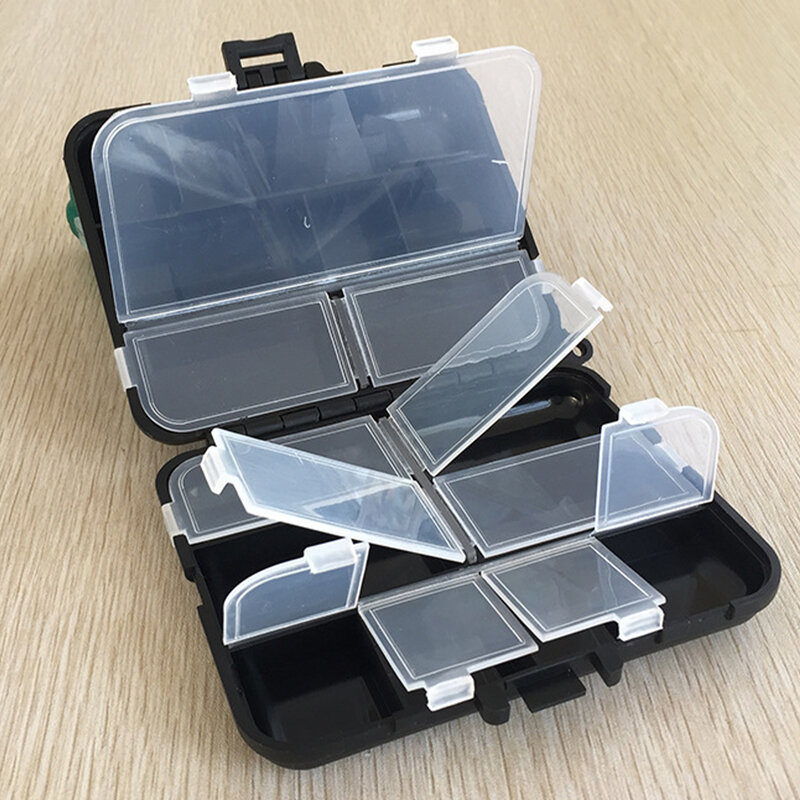 Scatole per attrezzatura da Pesca in plastica scomparti multipli portatili Luya Storage amo da Pesca esche esche scatola per attrezzi da Pesca in mare custodia da Pesca
