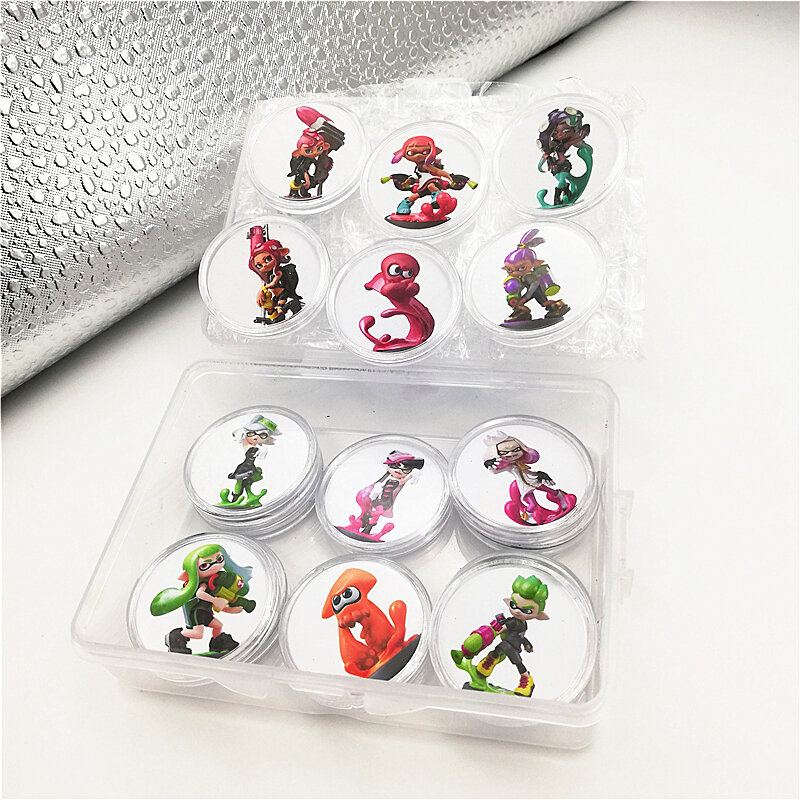 16pcs Full Set Splatoon 2 NFC Game Card Collection Coin NTAG215 Sticker Printed Tag Fast Shipping Zelda
