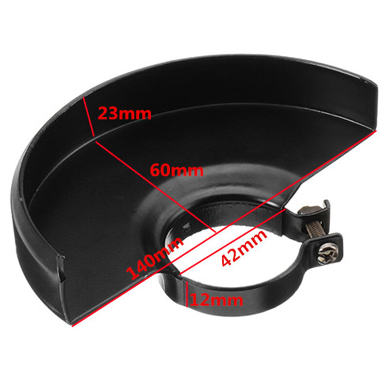 Black Cutting Machine Base Metal Wheel Guard Safety Protector Cover for 125 Angle Grinder Power Tool Accessories New