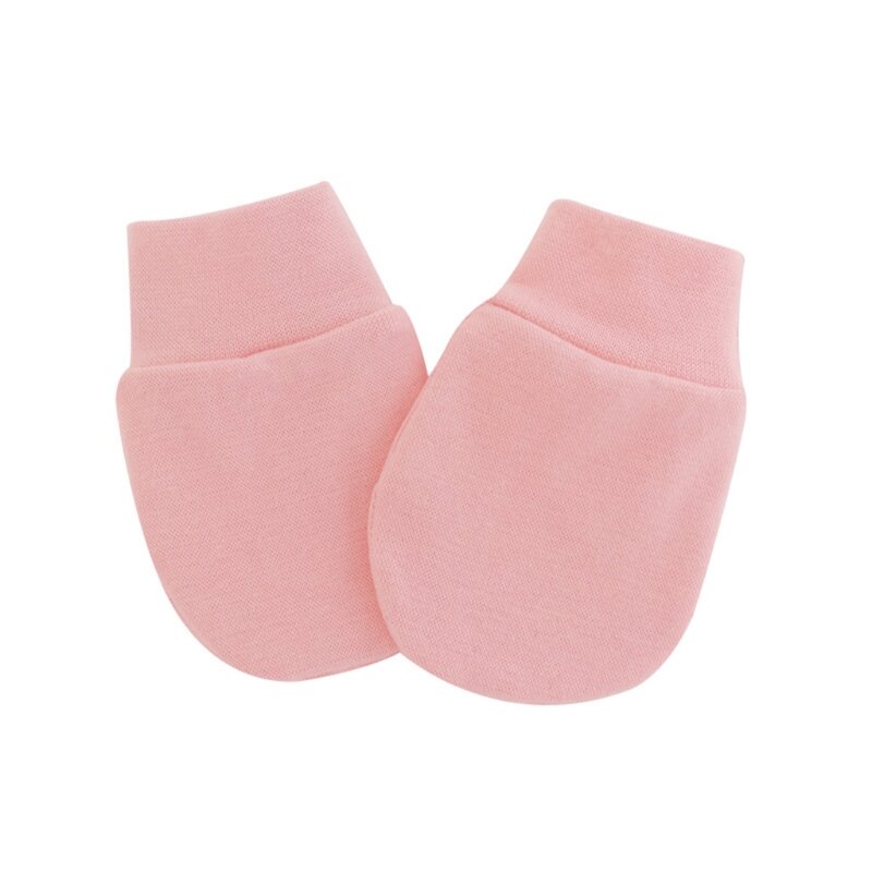 1 Pair 4 Pairs Baby Anti Scratching Soft Cotton Gloves Newborn Protection Face Scratch Mittens Infant Handguard Supplies
