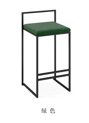 Nordic stołek barowy nowoczesne proste minimalistyczne krzesło barowe restauracja salon meble dostosowane osobowość wysokie krzesło