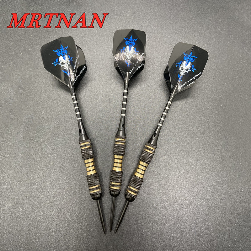 High quality 3 pieces/set of professional steel darts aluminum dart barrel PET dart wing professional indoor dart game set