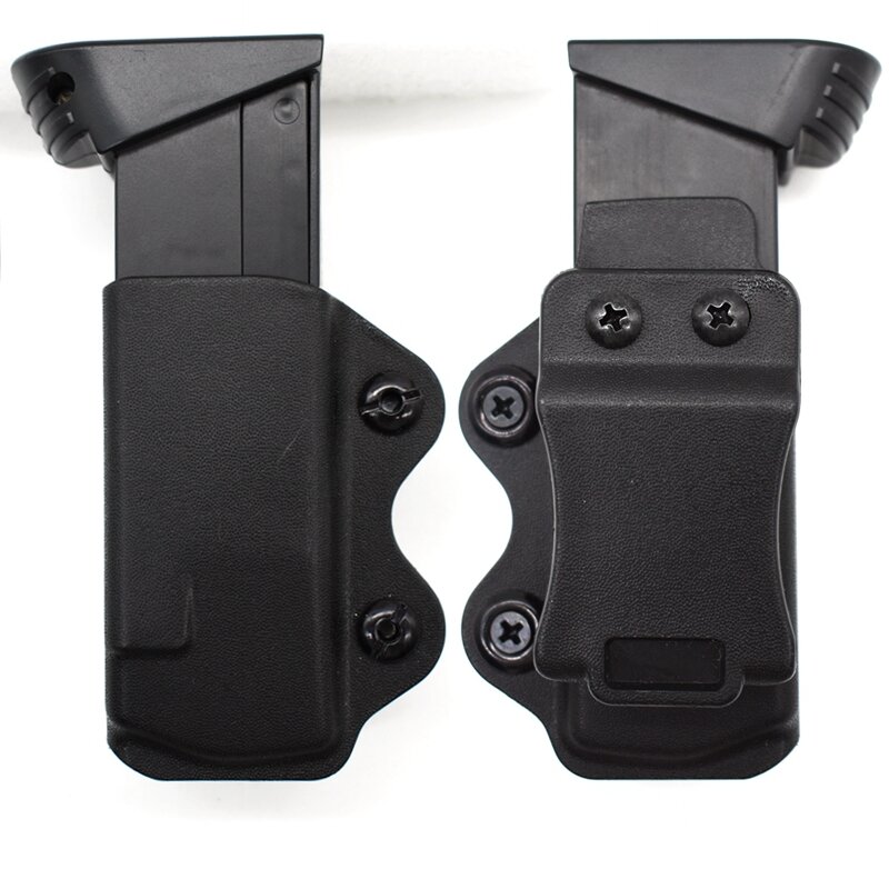 IWB Kydex Gun Holster Magazine Pouch Case for Glock 17 19 23 26 27 31 32 33 G2C Airsoft Pistol Mag Pouch Holster Concealed Carry