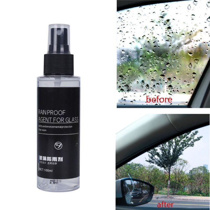 100ml nano anti agente de nevoeiro carro pára-brisa de vidro defogger espelho retrovisor cleaner anit-névoa spray agente antinebuloso