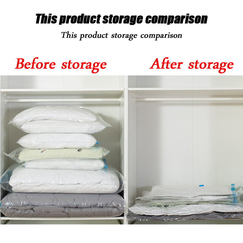2021New Quilts Kleidung Vakuum StorageBag Wasserdicht Kompression Tasche Faltbare Staubdicht Und Feuchtigkeit-Beweis Haushalt Lagerung Sack