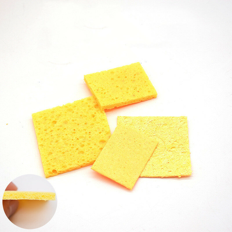 10pcs/pack 5*3.5cm High-temperature sponge Electric-branded iron-en-iron head cleaning sponge