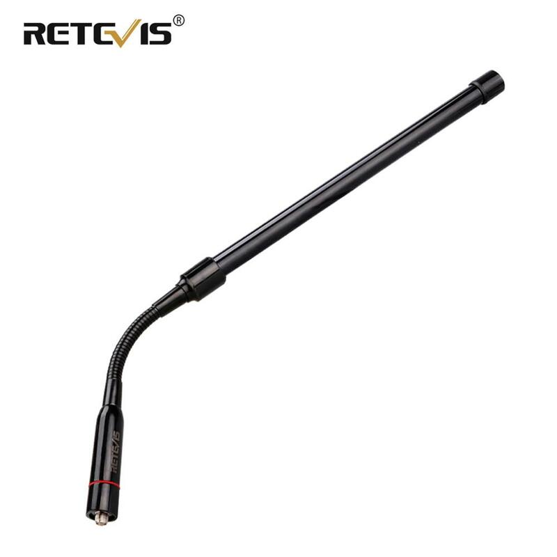 Retevis HA03 Handheld Foldable Tactical Antenna Bendable SMA-F Walkie Talkie Antenna For Baofeng UR-5R UV-82 Ailunce HD1 H777