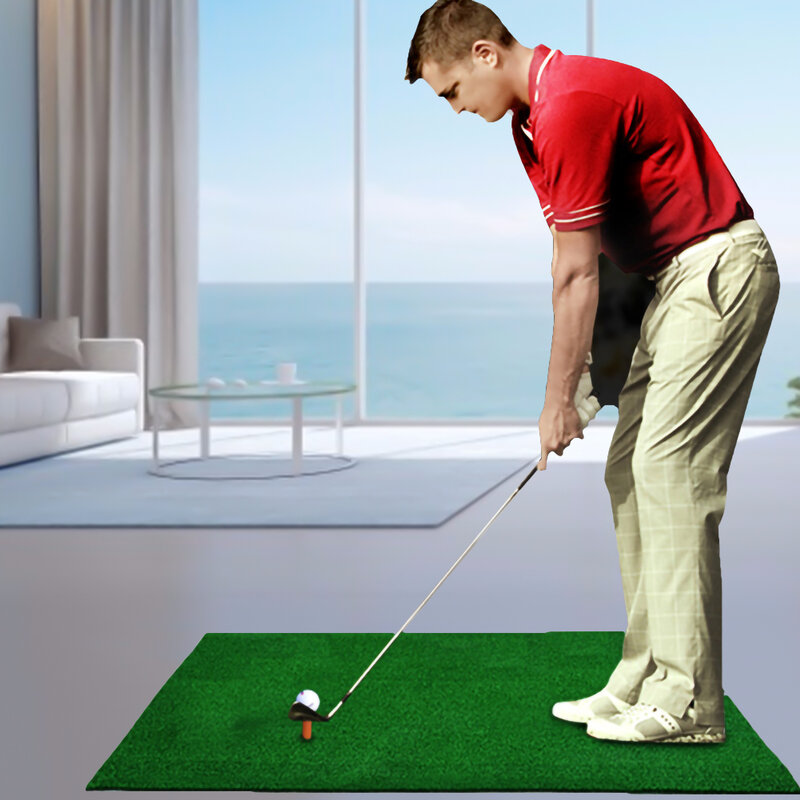 Golf Mat Achtertuin Residentiële Indoor Pro Training Praktijk Aids Raken Turf Pad