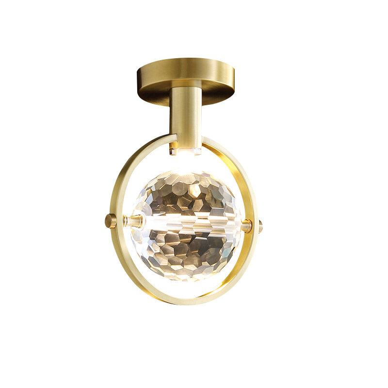 Роскошный подвесной светильник с кристаллами для спальни, ресторана, бара