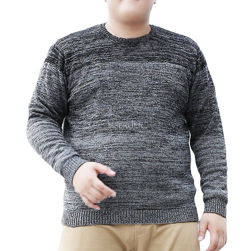 Suéter de gran tamaño para hombre, suéter con busto de 143cm, 8XL, 7XL, 6XL, Otoño e Invierno
