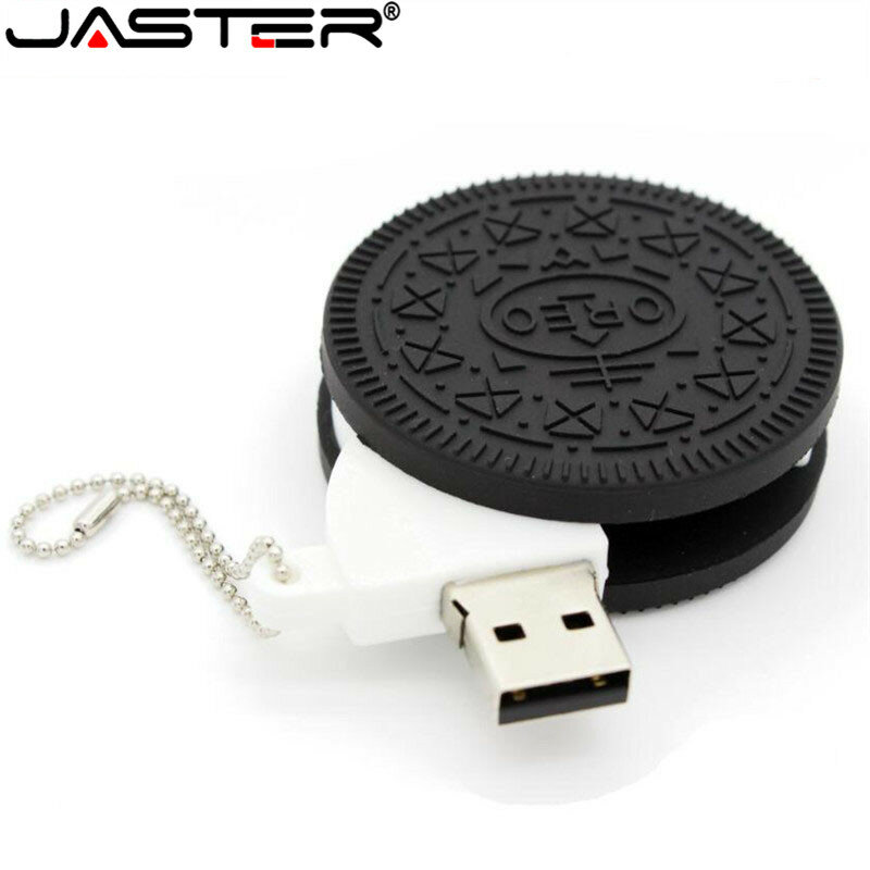 JASTER O novo bonito Biscoitos Oreo USB flash drive USB 2.0 Pen Drive minions Memory stick pendrive 4GB 8GB GB GB 64 32 16GB presente