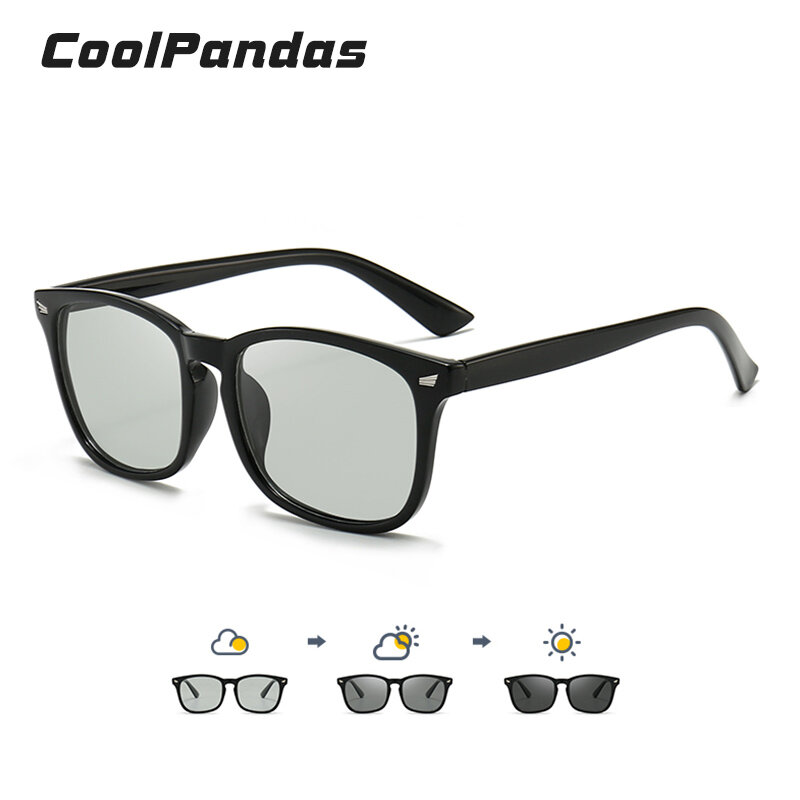CoolPandas – lunettes de soleil photochromiques pour hommes et femmes, polarisées, pour la conduite, tendance, 2021