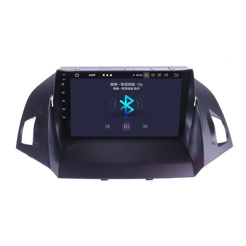 Reproductor Multimedia con GPS para coche, unidad principal de navegación, Radio, Audio estéreo, grabadora de cinta, Android 10,0, 4 + 64G, para Ford Kuga Escape 12-19