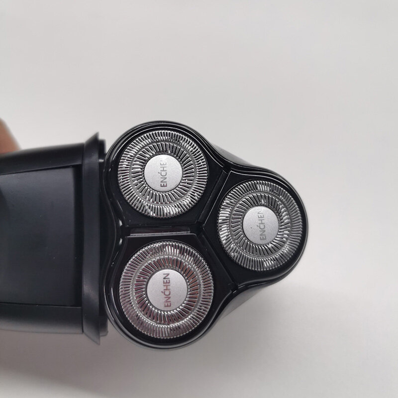 ENCHEN Blackstone3 rasoio elettrico rasoio 3D tripla lama galleggiante macchina da barba IPX7 lavabile USB ricaricabile barba Trimmer