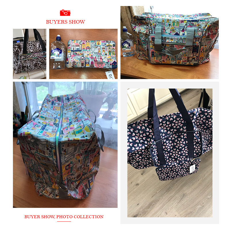 Sacos de viagem de trole dobrável organizador de roupas com zíper cubos de embalagem de bagagem duffle bolsa acessórios suprimentos produtos