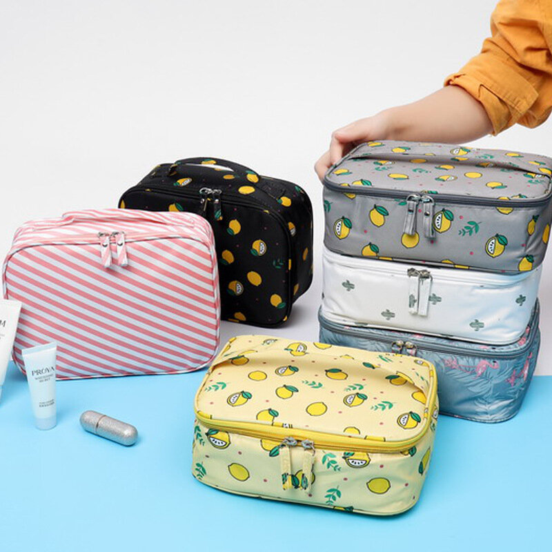 · Eleganti borse cosmetiche da donna viaggio conveniente piccola Mini scatola cosmetica borsa da toilette camera da letto multifunzione per bagno