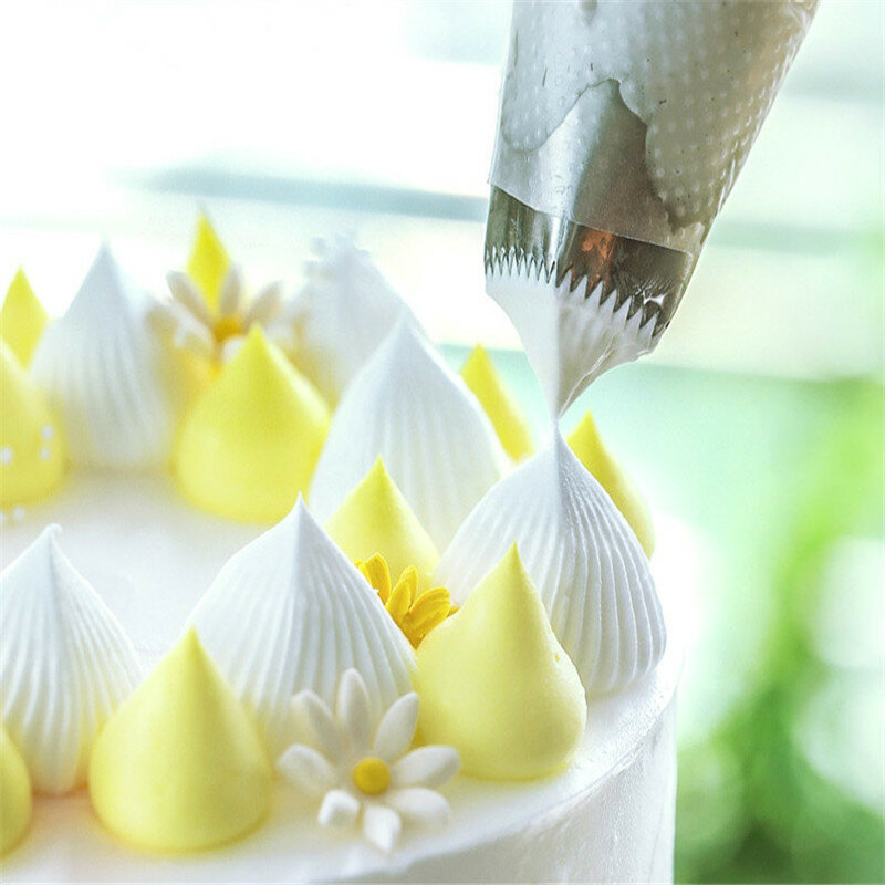 3 sztuk piekarnia akcesoria kuchenne ze stali nierdzewnej wskazówki dotyczące pieczenia ciasta dysza do dekoracji kremem dysze do lukrowania forma do pieczenia ciasto narzędzie dekoracyjne