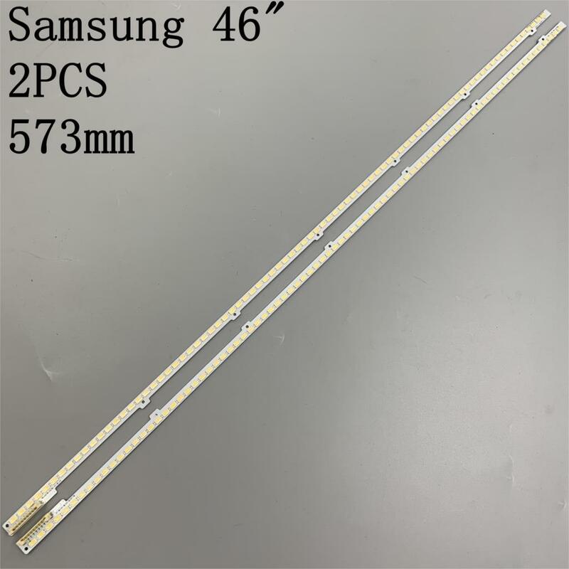 573 milímetros Lâmpada LED Backlight tira Para Samsung 46 "TV 2011SVS46_6.5K 5K6K H1B-1CH BN64-01644A LTJ460HN01-H JVG4-460SMA-R1 UE46D5000