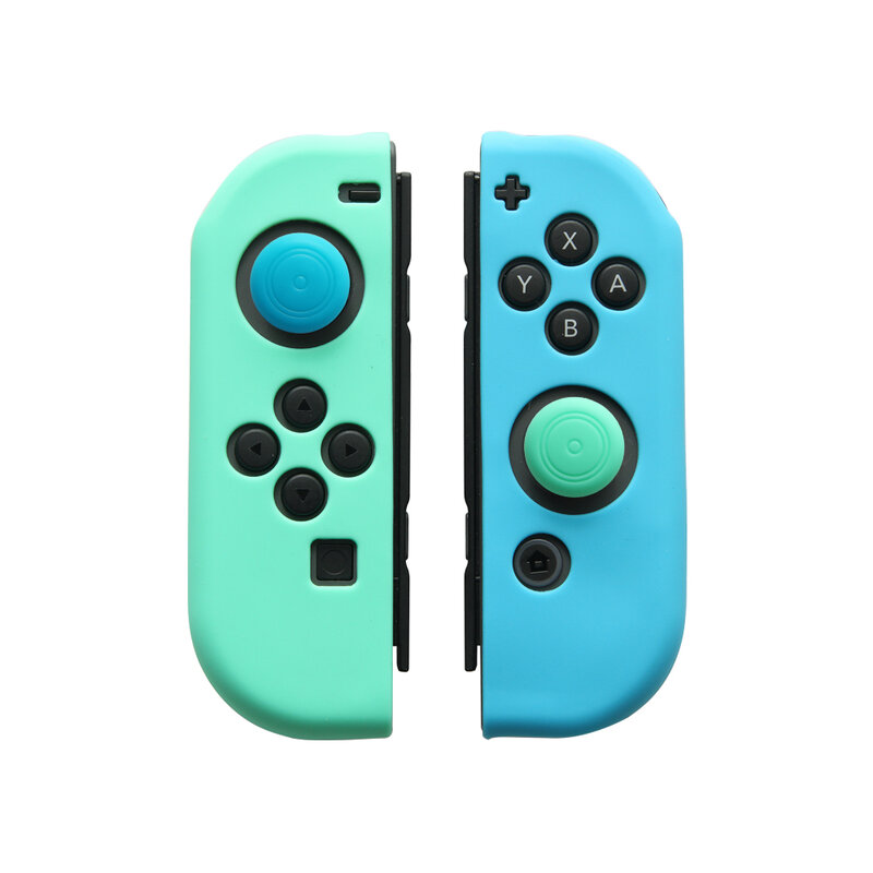 Controller Soft Silicone Grip Protection Case Thumb Stick Cap Joystick Rubber Cover For Nintendo Switch OLED Joy-Con Joycon NS