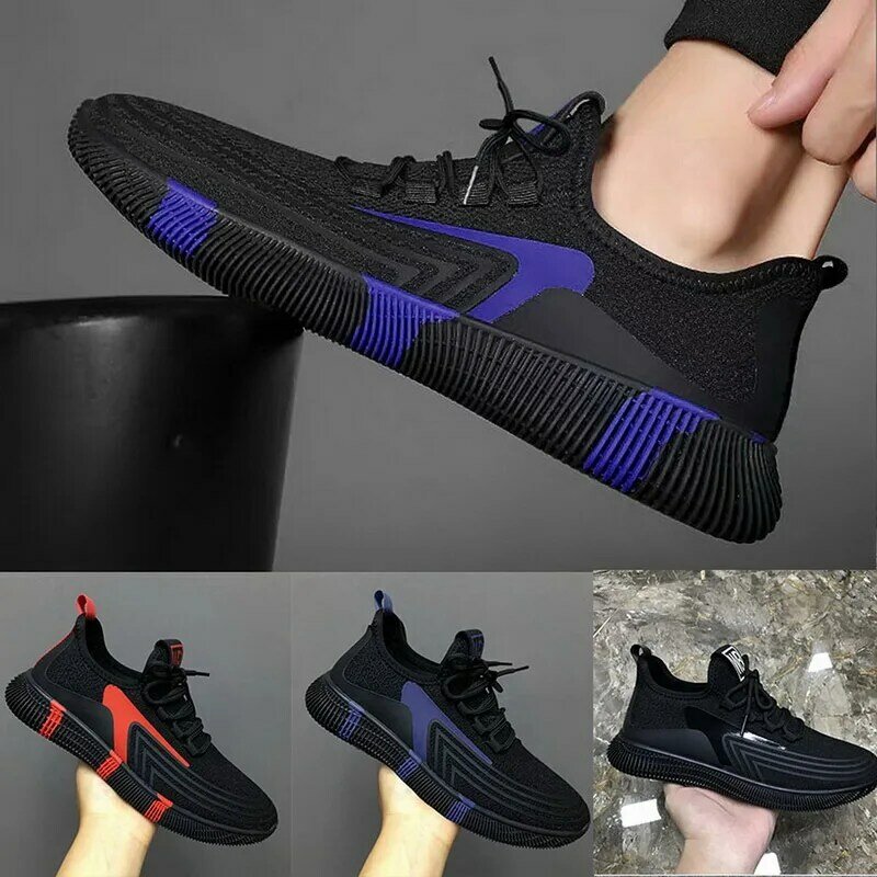Men's Casual Comfortable Breathable Board Running Shoes Sneakers Lightweight Zapatillas Fashion Shoes