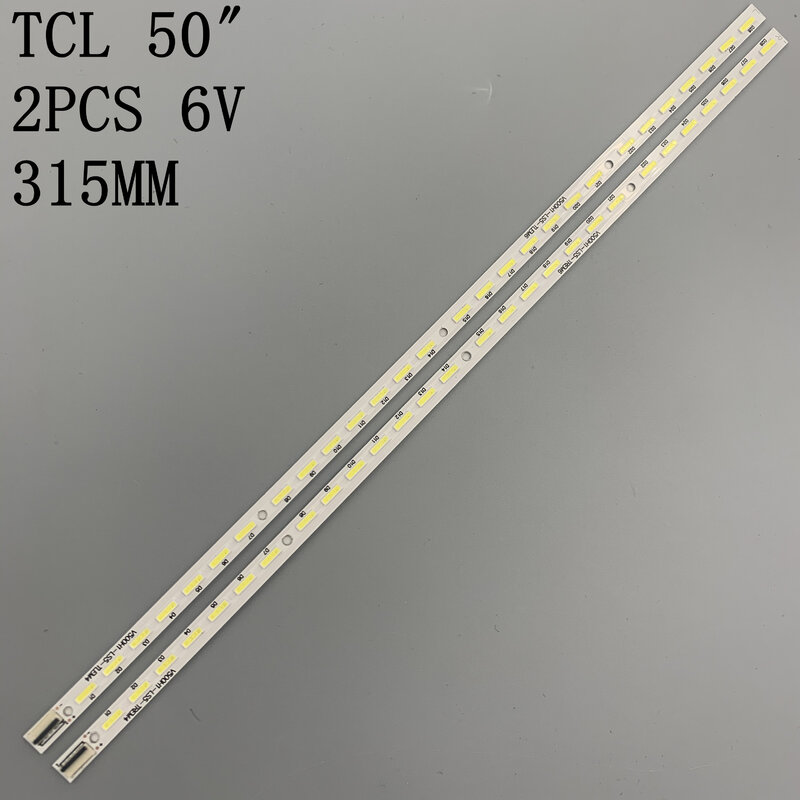 Tira de LED para LE50D8800, V500HJ1-LE1, V500H1-LS5-TLEM6, V500H1-LS5-TREM6, V500H1-LS5-TLEM4, E117098, 2 uds.