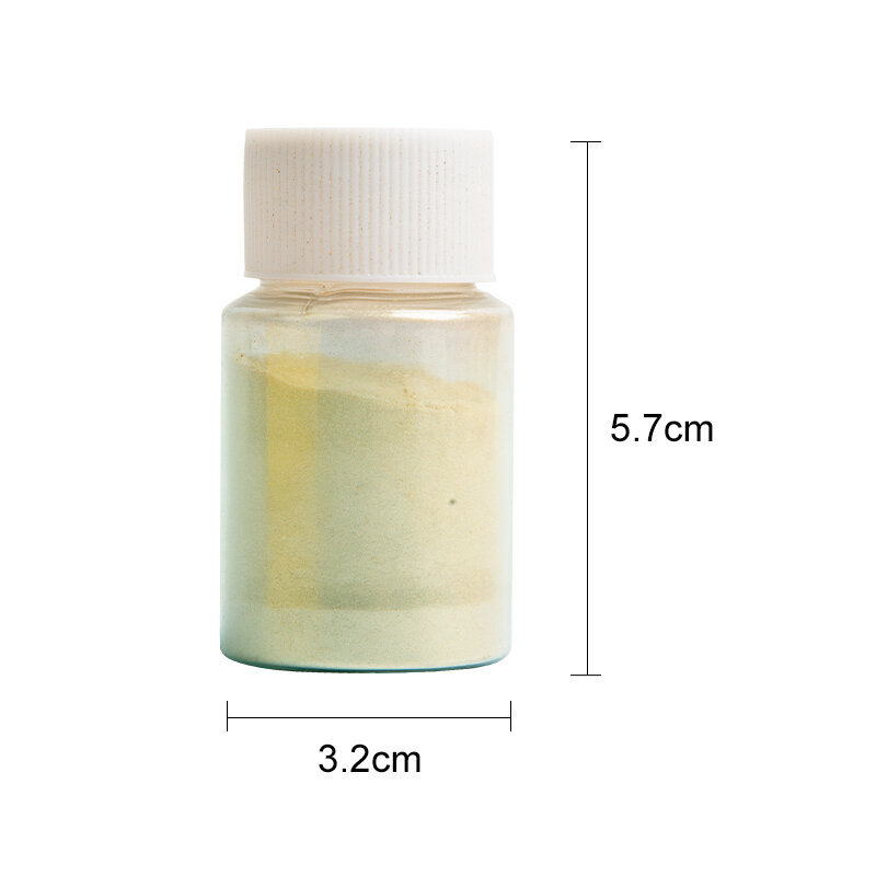 Polvo de Mica de alta calidad, pigmento de perla de tinte de resina epoxi, decoración de uñas artesanal, polvo Mineral de Mica Natural, nuevo 2021, 10g/botella