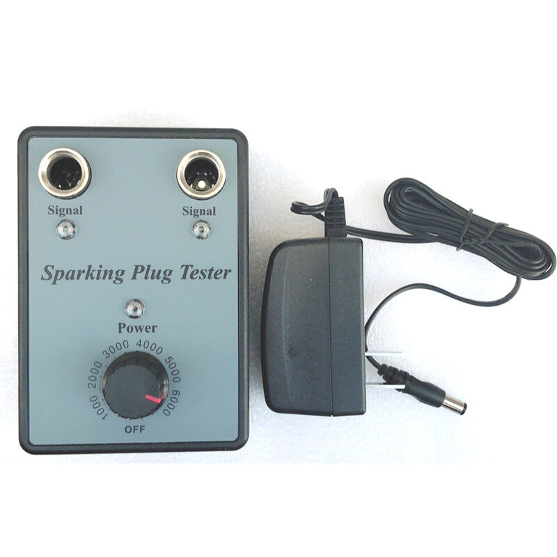 Spark Plug Detector Automobile Flashover Tester Double Hole Tester Bench Ignition Diagnostic Instrument