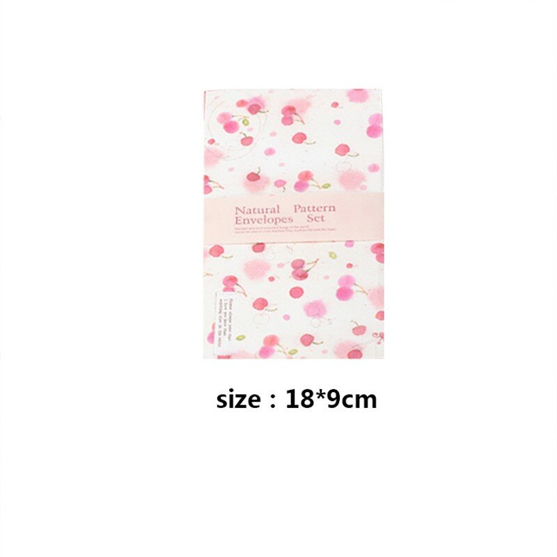 Envelope rosa material de papelaria para meninas, 5 unidades, envelope diário escola material de papel diy escritório 18*9cm