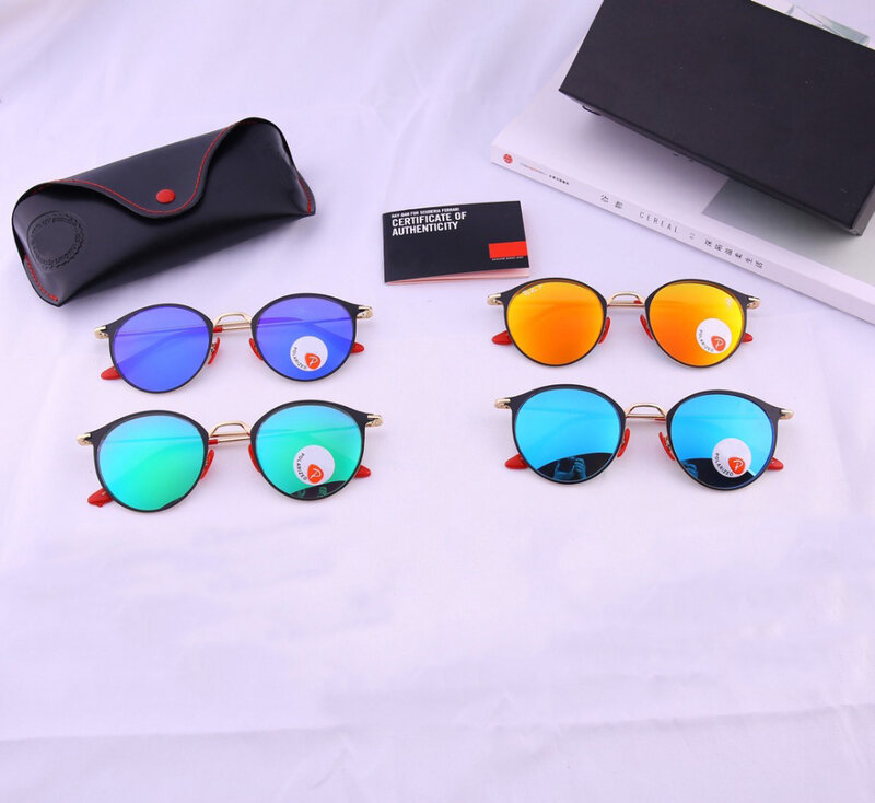 Солнцезащитные очки «кошачий глаз» для мужчин и женщин, роскошные брендовые винтажные поляризационные очки с защитой UV400, с металлической о...