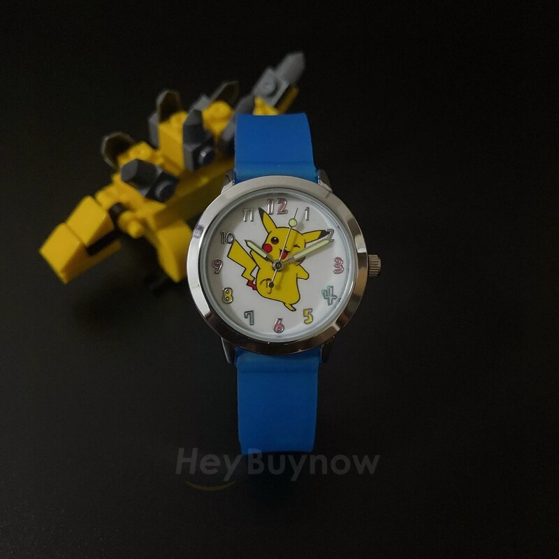 Забавные детские часы в японском стиле аниме, повседневные силиконовые аксессуары для мальчиков и девочек, подарок на день рождения, часы