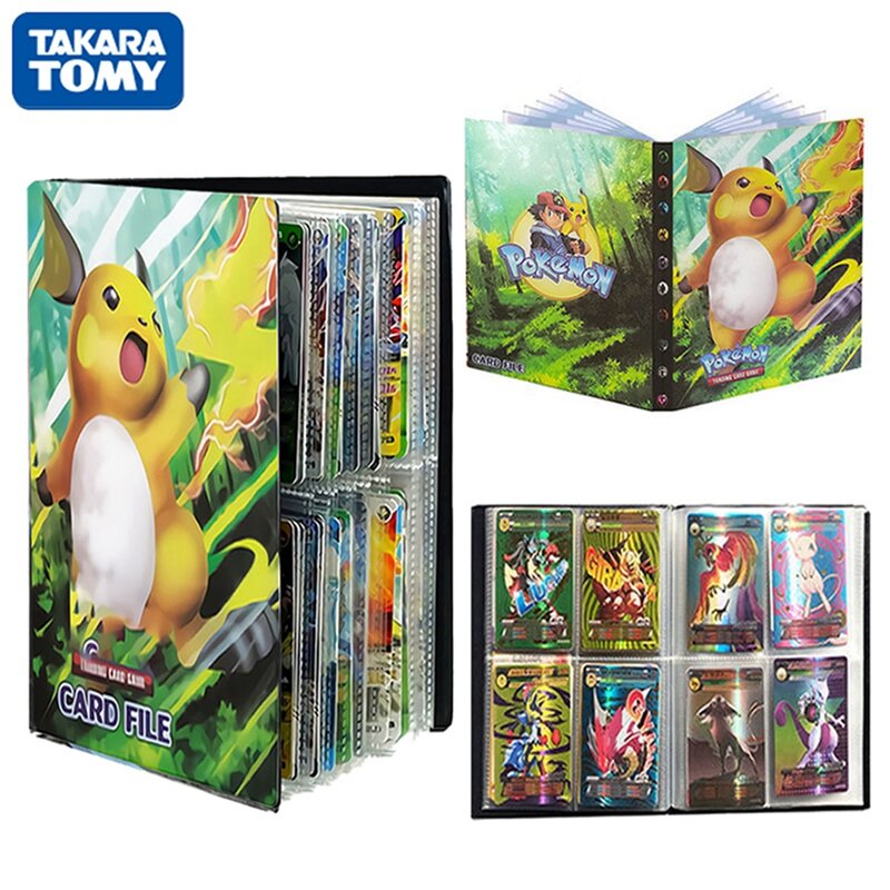 Porte-cartes Pokémon Anime pour enfants, classeur de jouets