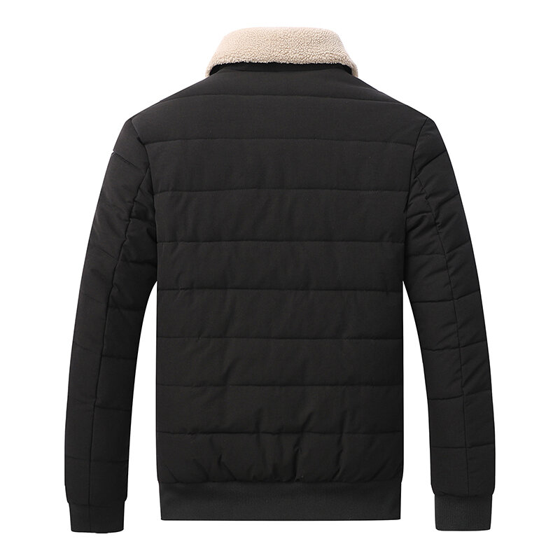 남성 캐주얼 따뜻한 파카 코트 가을 아웃웨어 자켓, 남성 파카 남성 패션 캐주얼 자켓 포켓 지퍼 오버 코트