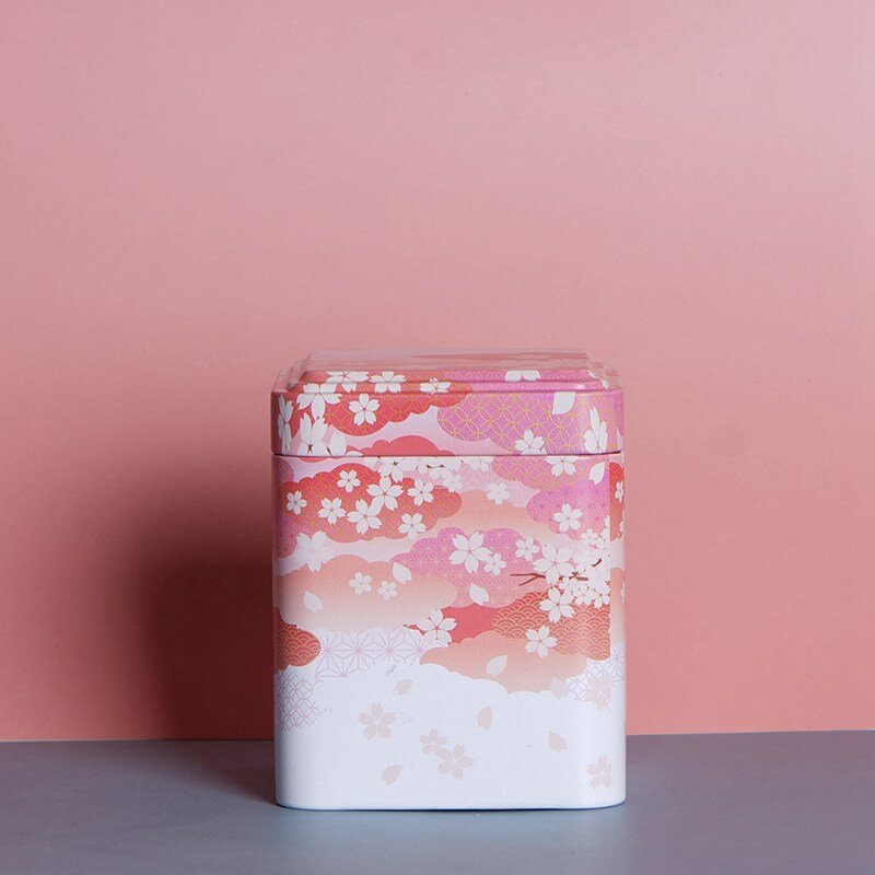 General Chinese style durable small tea tin cans candy flower tea tins tinplate boxes tea packaging boxes portable tea tins  HK