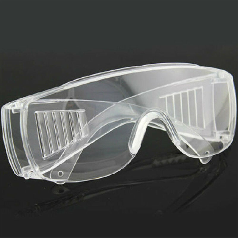 ใหม่ CLEAR Vented SAFETY Goggles ป้องกัน Lab Anti FOG แว่นตา Lab Anti หมอกฝุ่นแว่นตาป้องกันแว่นตา