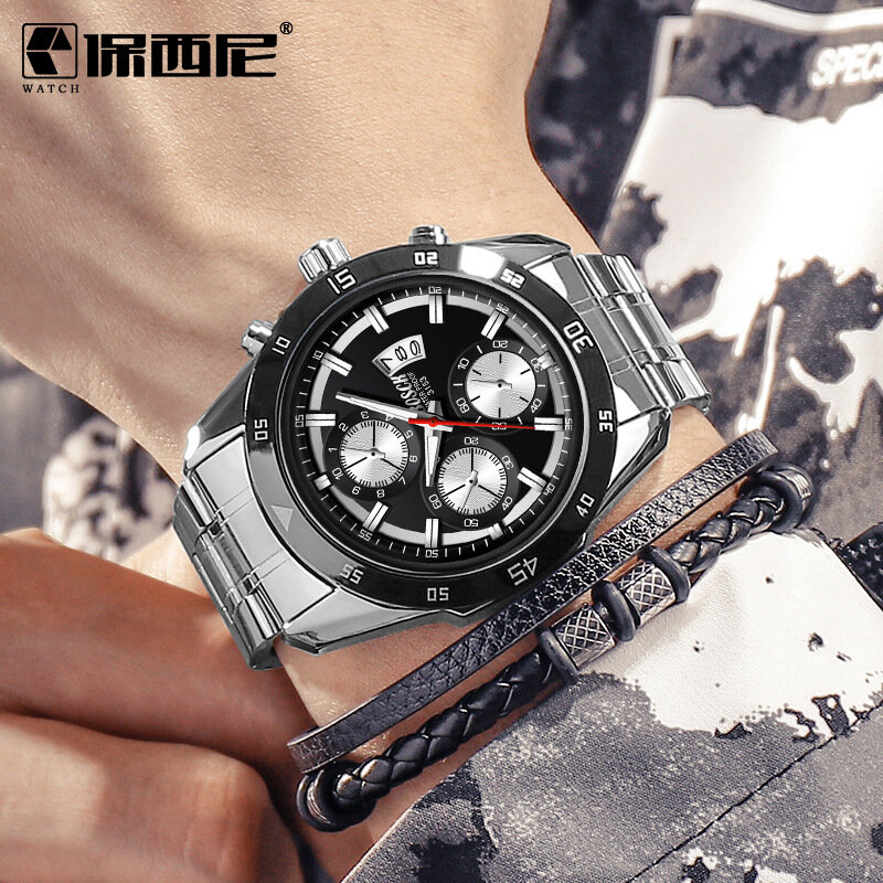 2021 Top marka luksusowy męski zegarek 30m wodoodporny data zegar męskie zegarki sportowe mężczyźni Wrist Watch kwarcowy Relogio Masculino