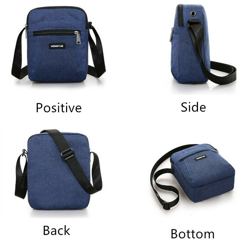 2021 Men's Messenger Bag Crossbody Shoulder Bags Men Small Sling Pack For Work Business Waterproof Oxford Packs Satchel Purse