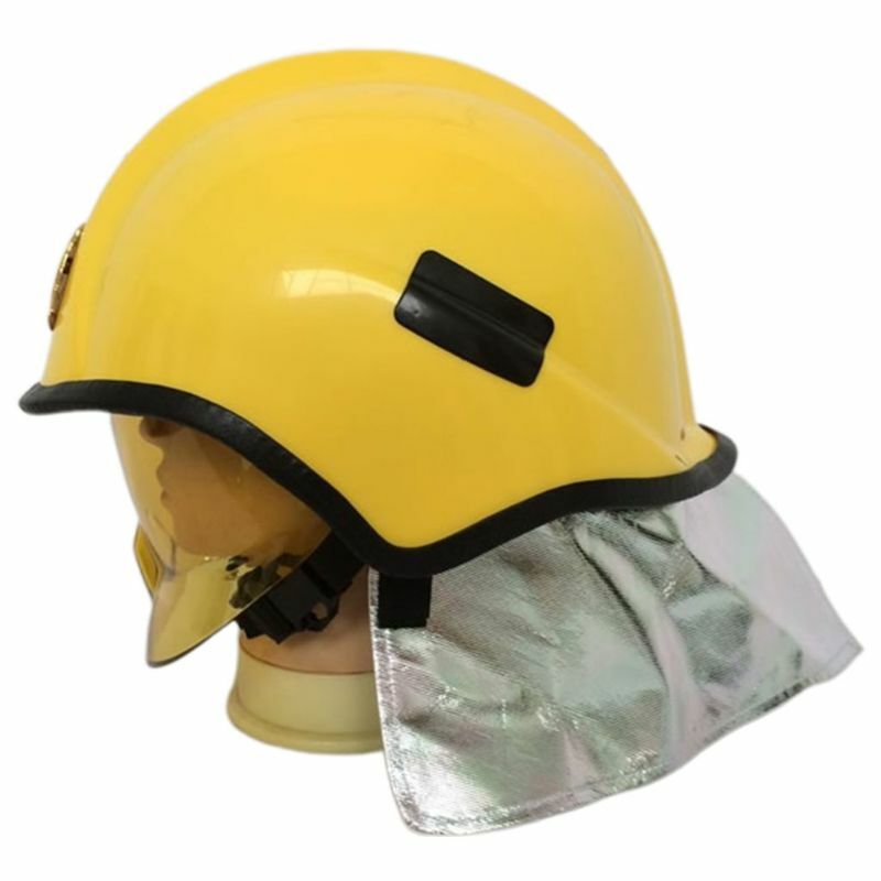 Material de alta resistência do abs capacete de resgate bombeiro capacete de segurança de proteção chapéu de fogo para terremoto, fogo, alívio de desastres