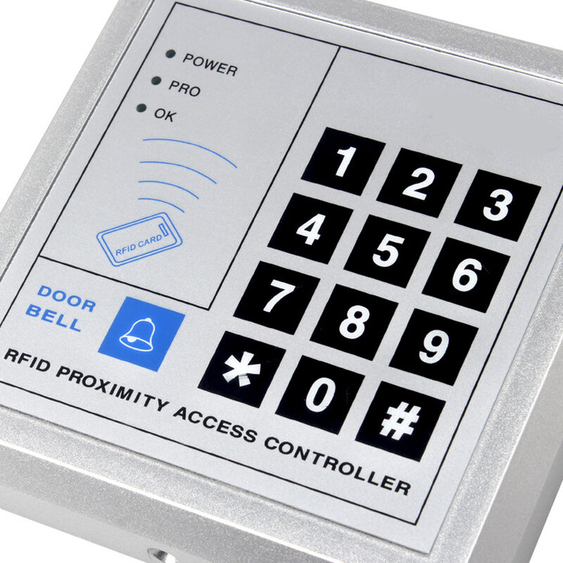 Controlador de acesso do teclado da senha do cartão de identificação do cartão da máquina do controle de acesso