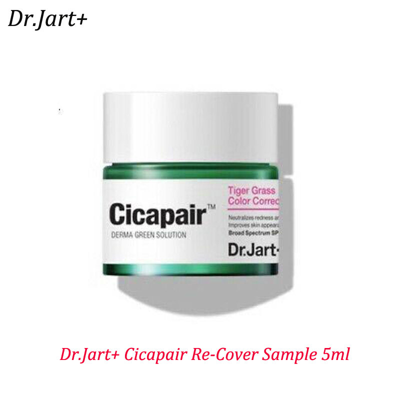 Dr.Jart + Cicapair-crema Facial rejuvenecedora, 5ml, corrección de Color de la piel, crema hidratante, suero Facial, inflamación de la piel, curación de cicatrices