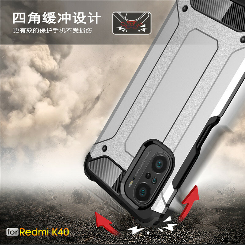 For Xiaomi Mi 11i 5G Case 6.67'' Armor Shockproof Protection Phone Cases For Xiaomi 11i Mi11i 11 i Rugged Silicone Cover Capa