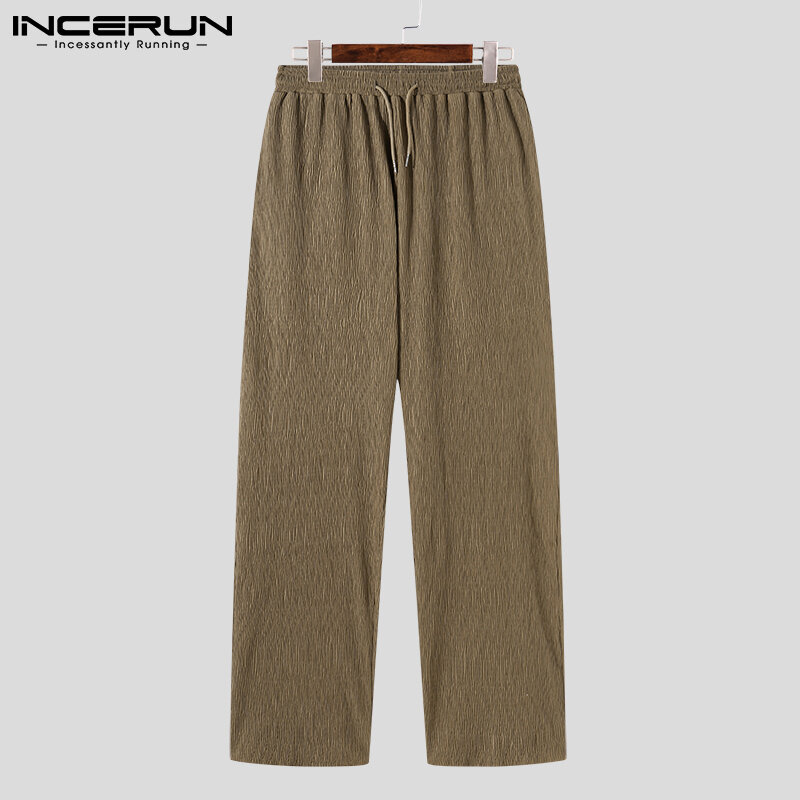 Pantalon élégant pour hommes, ample, confortable, résistant, facile à assortir, Simple, loisir, bien ajusté, S-5XL