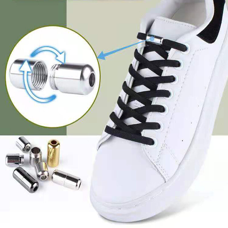 1 pary sznurowadła bez krawatów elastyczne sznurowadła dla sneakersów dorosłych dzieci sznurówki których nie trzeba wiązać na buty zastosuj sportowe buty rekreacyjne